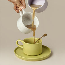 Load image into Gallery viewer, Coffee Mugs Ceramic Handmade Coffee Cups with Handle for Latte, Cappuccino, Hot chocolate