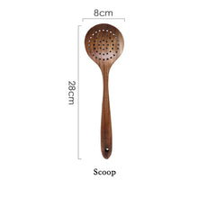 Load image into Gallery viewer, Solid Wood Cutlery Set