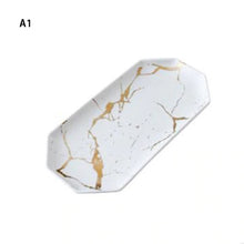 Load image into Gallery viewer, Creative Marbled Ceramic Tableware
