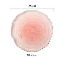 Load image into Gallery viewer, Gradient Color Ceramic Plate
