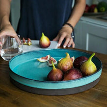 Load image into Gallery viewer, Creative Round Ceramic Plate
