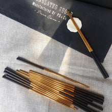 Load image into Gallery viewer, 5 Pairs Premium 304 Stainless Steel Chopsticks(Black&amp;Gold)

