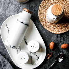 Load image into Gallery viewer, Simple Marbled Seasoning Pot Set
