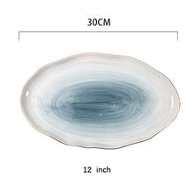 Load image into Gallery viewer, Gradient Color Ceramic Plate
