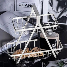 Load image into Gallery viewer, Two Tier Standing Rack Cabinet Organizer
