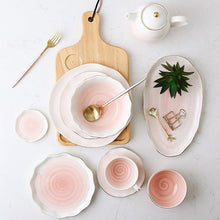 Load image into Gallery viewer, Gradient Color Ceramic Plate

