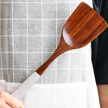 Load image into Gallery viewer, Wooden Cooking Utensils Set for Kitchen, Non Stick Cookware Tools
