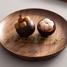 Load image into Gallery viewer, Unbreakable Classic Round Wood Dinner Plates
