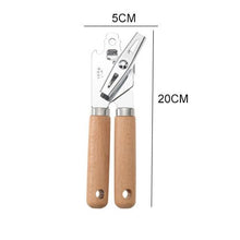 Load image into Gallery viewer, Kitchen Tool Wooden Handle Stainless Steel Set
