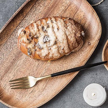 Load image into Gallery viewer, Round Wood Plates, Perfect for Serving, Sushi, Cheese, Sandwiches
