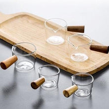 Load image into Gallery viewer, Milk Cup with Wood Handle
