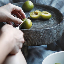 Load image into Gallery viewer, Stand Ceramic Dessert Plates for Fruit and Snacks, Home Decorations Gift
