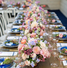 Load image into Gallery viewer, Blue Gold Tableware Cutlery Set
