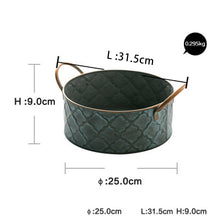 Load image into Gallery viewer, Iron Bread Basket Retro Antique Style

