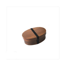 Load image into Gallery viewer, Handmade Natural Wooden Bento Box
