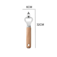 Load image into Gallery viewer, Kitchen Tool Wooden Handle Stainless Steel Set
