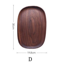 Load image into Gallery viewer, Round Wood Plates, Perfect for Serving, Sushi, Cheese, Sandwiches
