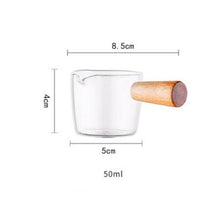 Load image into Gallery viewer, Milk Cup with Wood Handle
