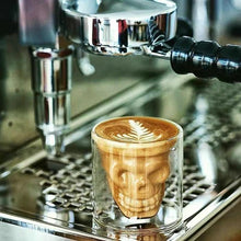 Load image into Gallery viewer, Skull Double Cup Coffee Mug  Double-layered Transparent Crystal Skull Head Glass Cup For Household Whiskey Wine Vodka Bar Club Beer Wine Glass
