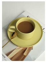 Load image into Gallery viewer, Coffee Mugs Ceramic Handmade Coffee Cups with Handle for Latte, Cappuccino, Hot chocolate
