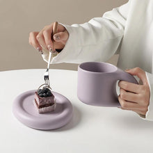 Load image into Gallery viewer, 300ml Fat Handle Creative Handmade Ceramic Mug
