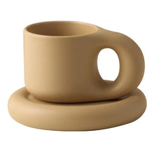 Load image into Gallery viewer, 300ml Fat Handle Creative Handmade Ceramic Mug
