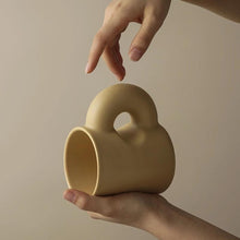 Load image into Gallery viewer, Fat Handle Creative Handmade Ceramic Mug
