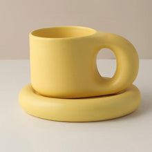 Load image into Gallery viewer, 300ml Fat Handle Creative Handmade Ceramic Mug
