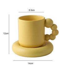 Load image into Gallery viewer, European Ceramics Coffee Cups And Saucers Tableware Coffee Plates Dishes Afternoon Tea Set Home Kitchen With Gift Box

