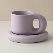Load image into Gallery viewer, 300ml Fat Handle Creative Handmade Ceramic Mug
