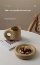 Load image into Gallery viewer, Fat Handle Creative Handmade Ceramic Mug
