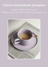 Load image into Gallery viewer, Coffee Mugs Ceramic Handmade Coffee Cups with Handle for Latte, Cappuccino, Hot chocolate
