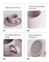 Load image into Gallery viewer, Coffee Mugs Ceramic Handmade Coffee Cups with Handle for Latte, Cappuccino, Hot chocolate
