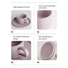 Load image into Gallery viewer, Coffee Mugs Ceramic Handmade Coffee Cups with Handle for Latte, Cappuccino, Hot chocolate
