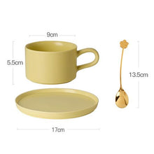Load image into Gallery viewer, Coffee Mugs Ceramic Handmade Coffee Cups with Handle for Latte, Cappuccino, Hot chocolate
