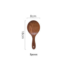 Load image into Gallery viewer, Solid Wood Cutlery Set
