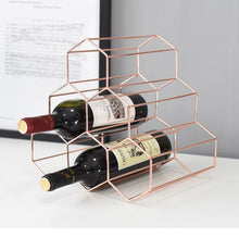 Load image into Gallery viewer, Modern Metal Wine Rack
