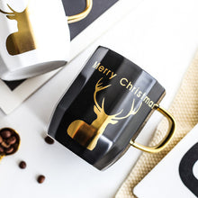 Load image into Gallery viewer, Christmas Elk Coffee Cup
