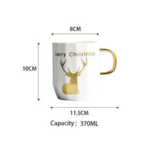 Load image into Gallery viewer, Christmas Elk Coffee Cup
