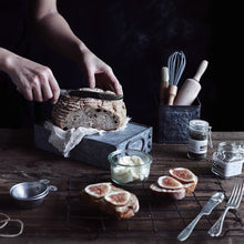Load image into Gallery viewer, Rectangular Metal Storage, Breakfast Bread Cake Plate Square Box
